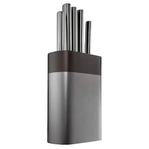 DAISHO 6-Piece Stainless Steel Knife Set with Nara Graphite Knife Block