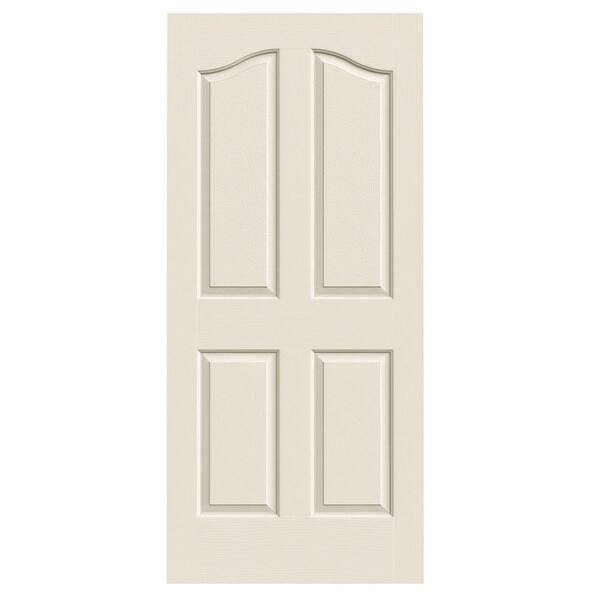 JELD-WEN 36 in. x 80 in. Provincial Primed Textured Molded Composite MDF Interior Door Slab