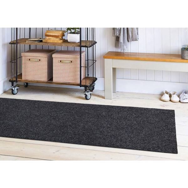 Washable Runner Mat with Rubber Backing, Super Absorbent Long Floor Non  Slip Throw Rug for Hallway, Low Pile Large Runner Neutral Living Room Area  Rug