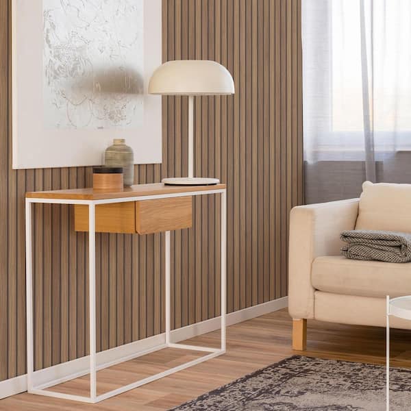 Wooden Slats Natural Wallpaper