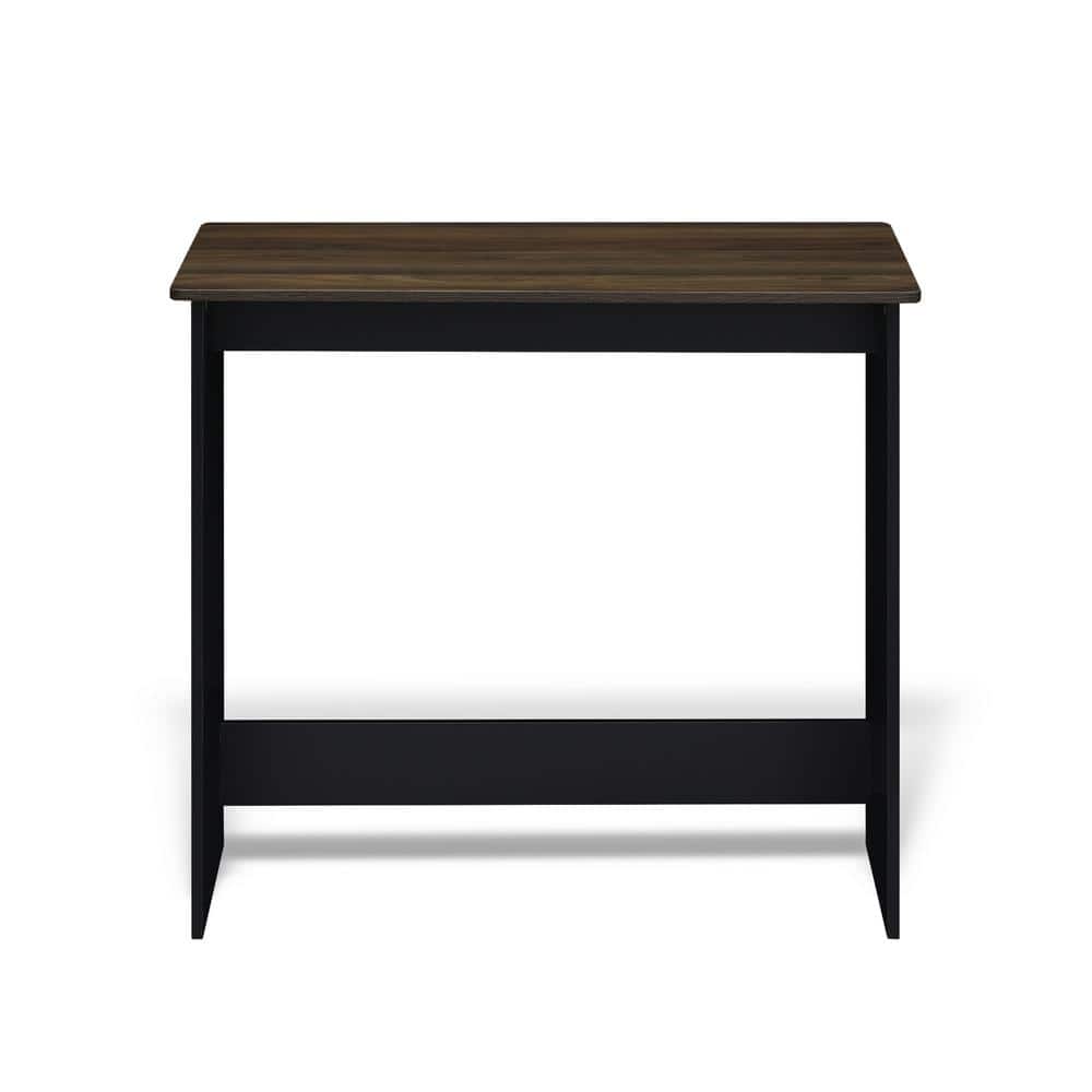 Columbia Walnut Rectangular Industrial Study Desk