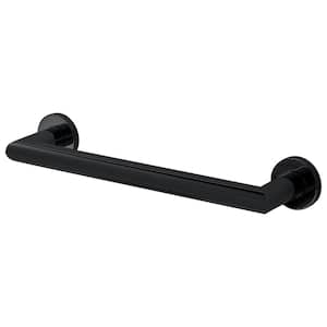 Turin 16 in. x 1 in. Concealed Screw Grab Bar in Black