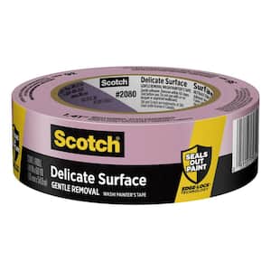 Scotch 1.41 in. x 60 yds. Delicate Surface Painter's Tape with Edge-Lock
