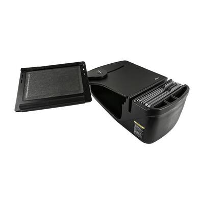 Reach Desk Front Seat in Black with Built-In Power Inverter