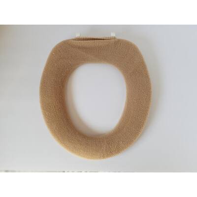 Tan SoftnComfy Toilet Seat Cover