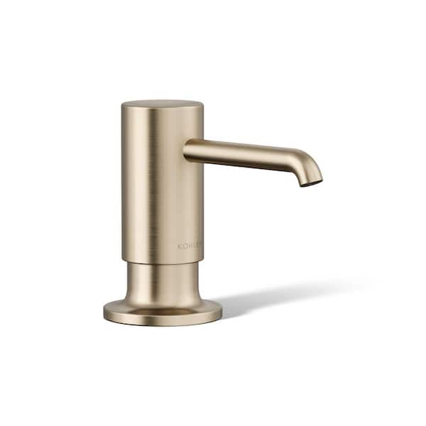 Purist Soap/Lotion Dispenser in Vibrant Brushed Bronze