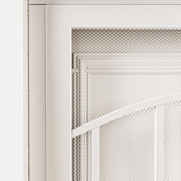 EH PUERTA 72 in. x 80 in. Universal/Reversible Hinging White