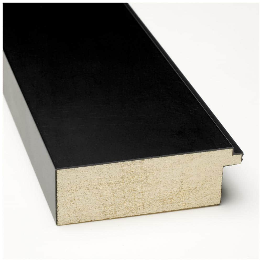 Corvino Black Solid Wood Wall Picture Frame 18x24 Inches