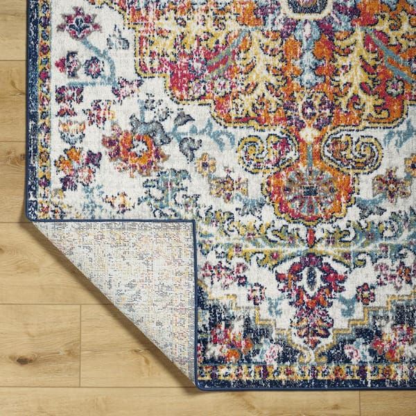 Livabliss - Demeter Ivory 8 ft. x 10 ft. Abstract Area Rug