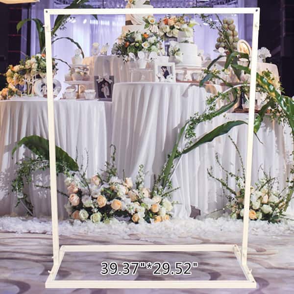 Welcome Sign Box Stand, Wedding Sign Base Stand, Modern Sign Stand