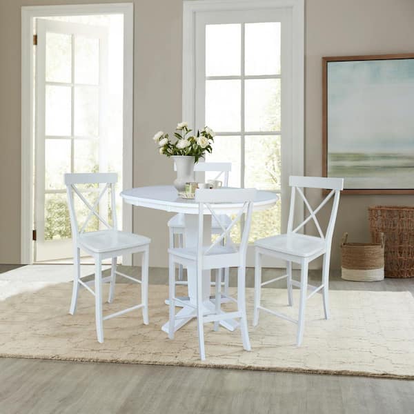 Counter height deals oval dining table