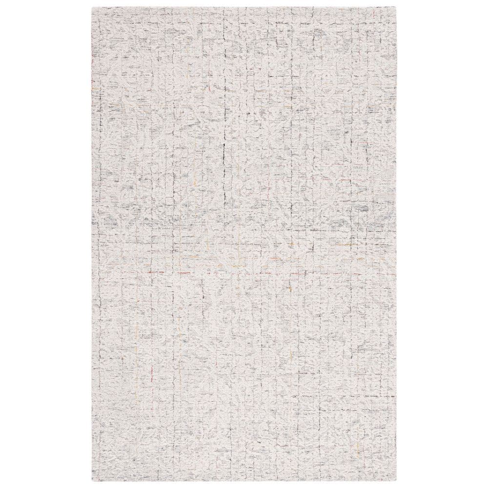 Metro 4 ft. x 6 ft. Gray/Ivory Distressed Marle Area Rug price history on PriceWatchPro
