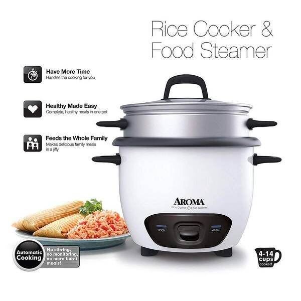 Aroma 4-Cup Rice Cooker / Steamer