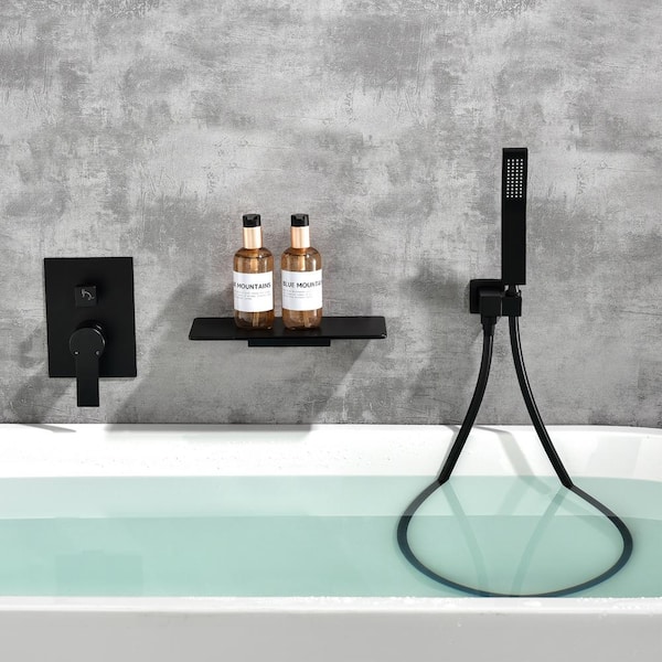 ICO Bath Volkano 12″ Matte Black Hanging Double Shower Basket – US Bath  Store