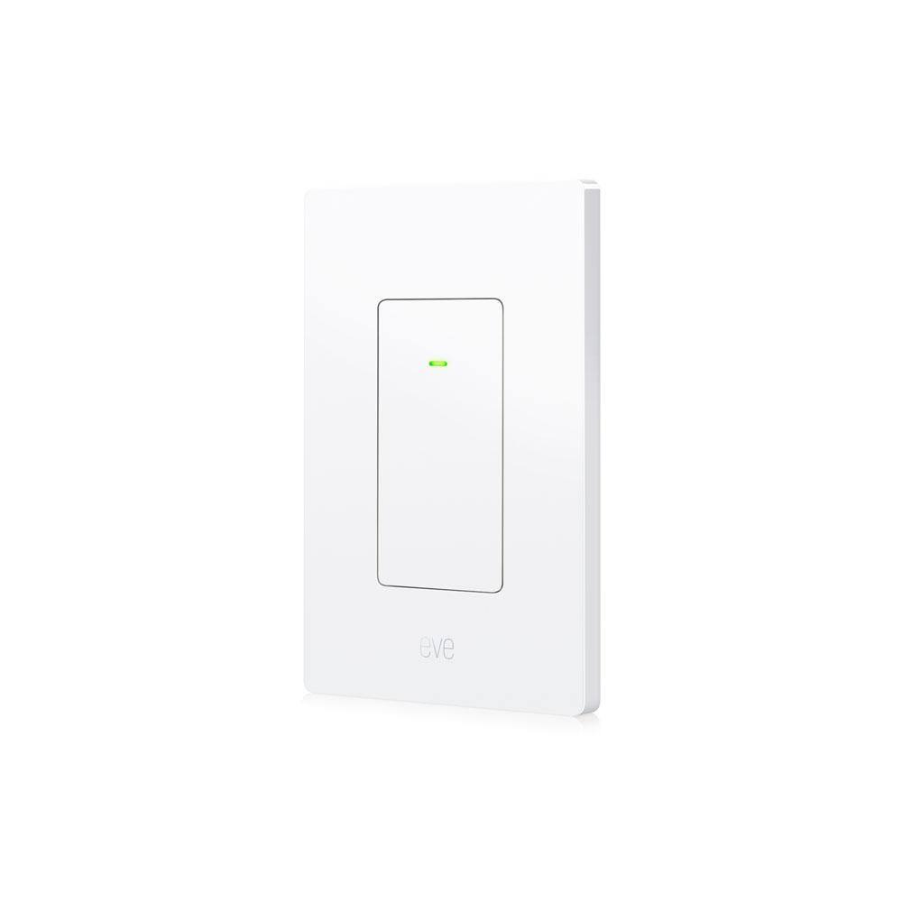 Eve White Smart Light Switch with Matter Technology