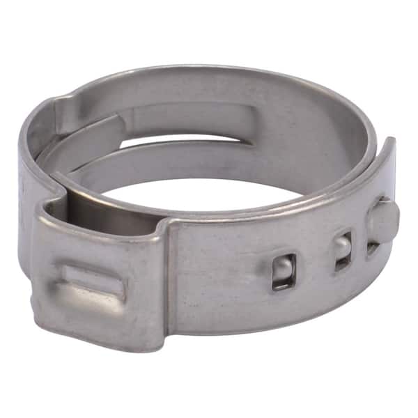 3/4 in. Stainless Steel PEX Clamps (10-Pack)