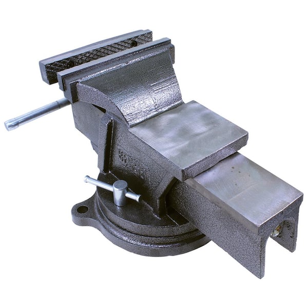 6 in. Heavy-Duty Bench Vise with Swivel Base