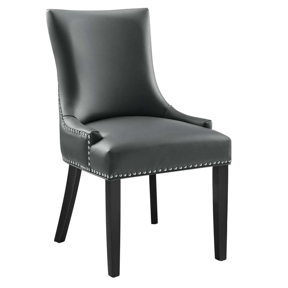Marquis Faux Leather Dining Chair in Gray price history on PriceWatchPro