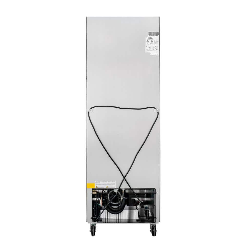 27" Stainless Steel Upright Convertible Refrigerator Freezer