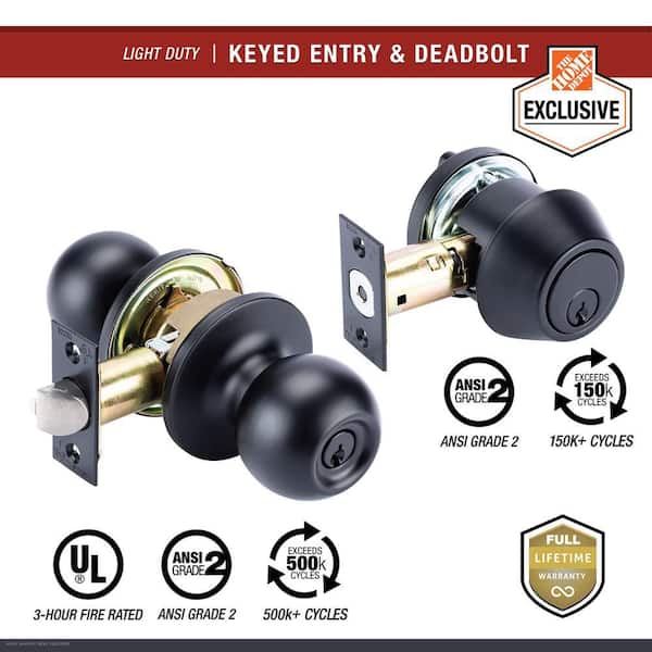 Universal Hardware Light Duty Commercial ANSI Grade 2 Entry