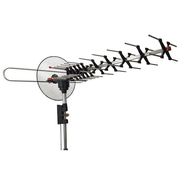 BoostWaves Digital Outdoor TV Antenna UHF VHF FM Signal Reception HDTV ...