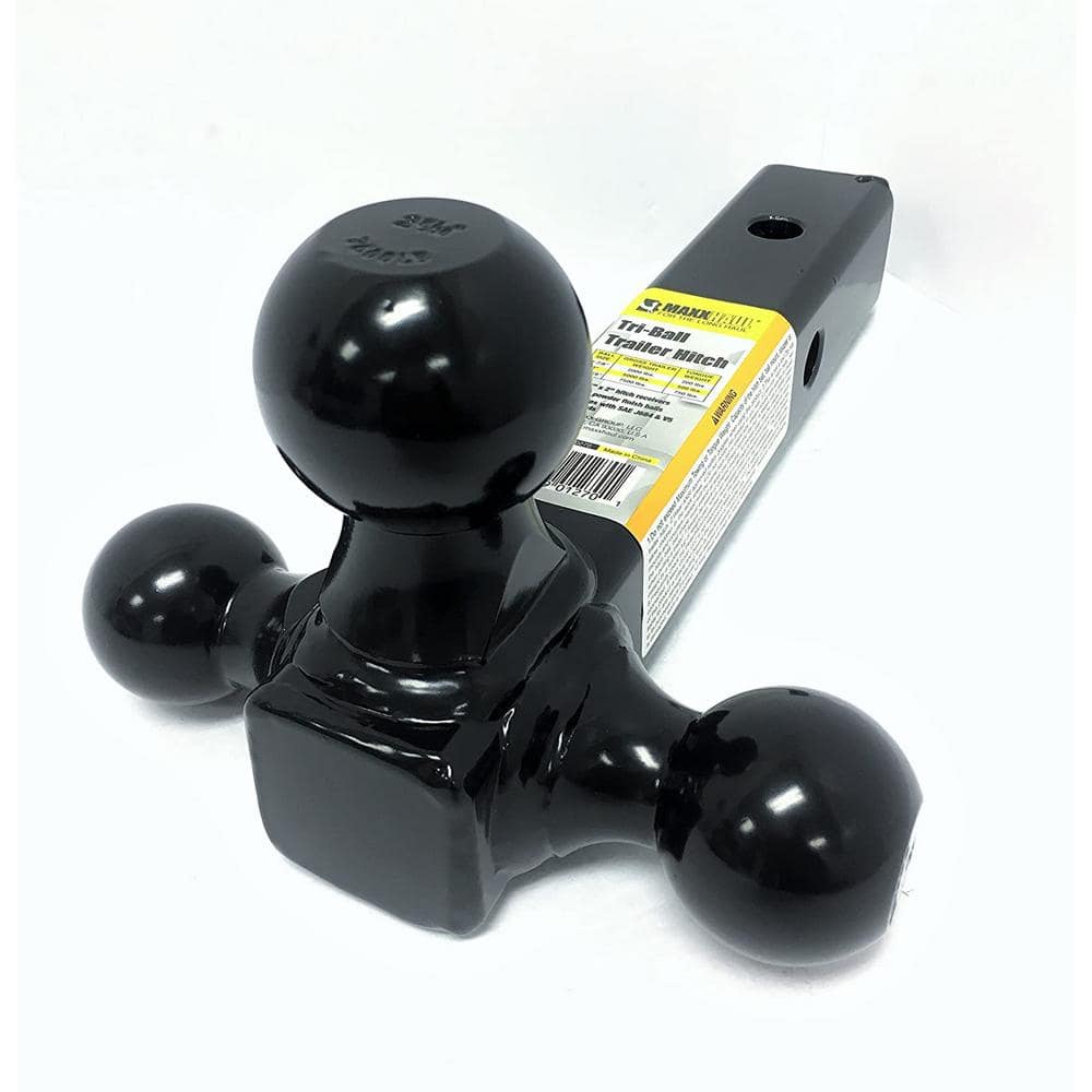 UPC 817399012701 product image for Black Hollow Shaft Triple Ball Mount | upcitemdb.com