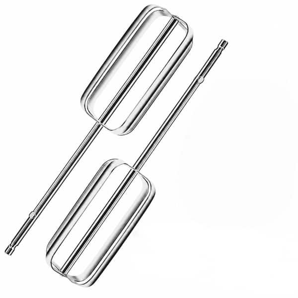 2-Piece Stainless Steel Hand Mixer Replacement Beaters for Hand Mixers