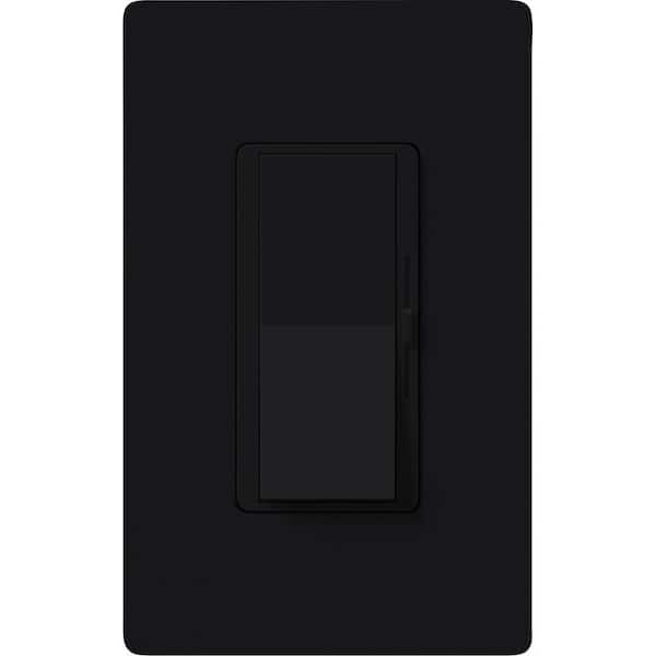 Diva 3-Speed Rocker Fan Control, Single-Pole, 1.5 Amp, Black (DVFSQ-F-BL)