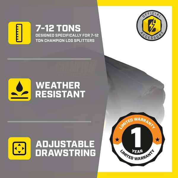 Weather-Resistant Storage Cover for 7-10 Ton Log Splitters