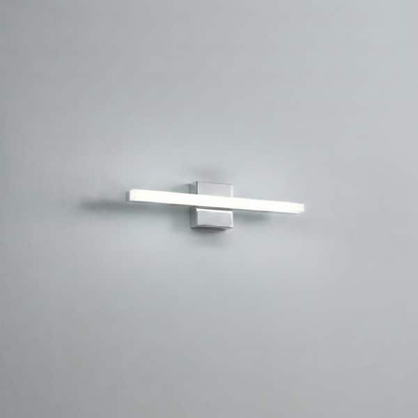 16 in. 1-Light 8-Watt 6500K Cool White Integrated LED Bathroom Vanity Light Bar