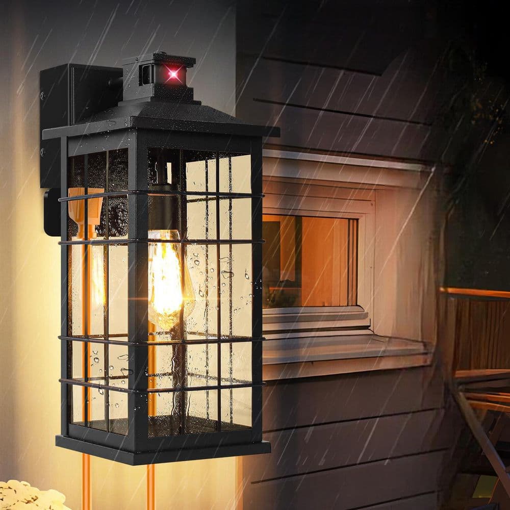 Nordic Hygge Large Size Motion Sensor Outdoor Light Fixture with
