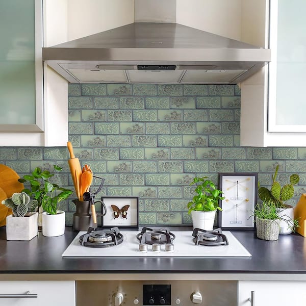Antic Feelings Agua Marina 3 in. x 6 in. Ceramic Wall Tile (4.16 sq. ft./Case)