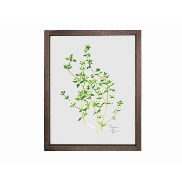 Unbranded Nature's Lace 2 Thyme Farmhouse Decorative Sign 8 in. x 10 in.