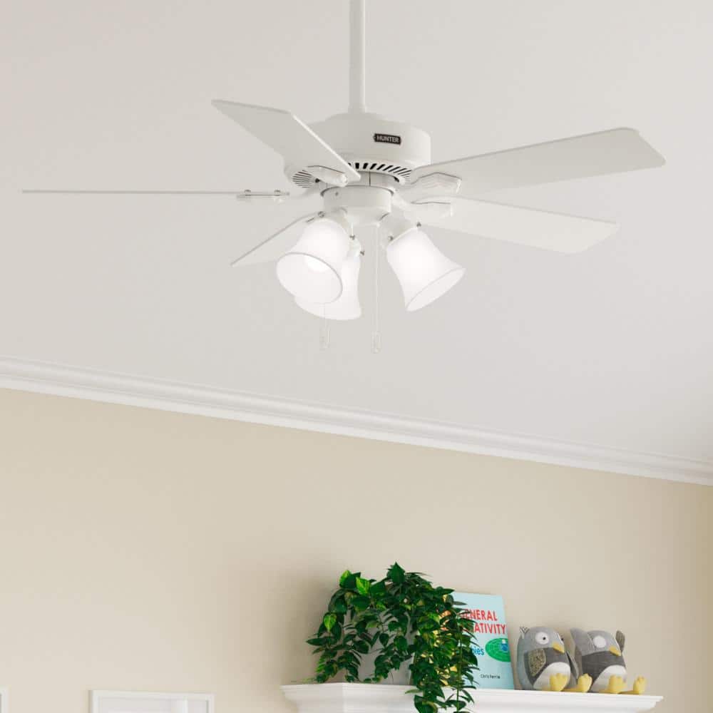 Swanson 44 in. ENERGY STAR Fresh White Indoor Ceiling Fan with LED Light Kit and Pull Chain price history on PriceWatchPro