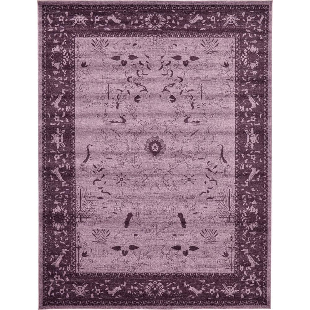 La Jolla Floral Violet 10' 0 x 13' 0 Area Rug price history on PriceWatchPro