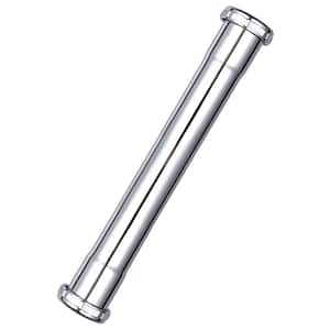 1-1/4 in. x 16 in. Double Ended Brass Slip-Joint Extension Tube, Polished Chrome