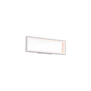 WAC Lighting Mirror 37 in. Titanium LED Vanity Light Bar and Wall WAC Lighting Mirror 37 in. Titanium LED Vanity Light Bar and Wall