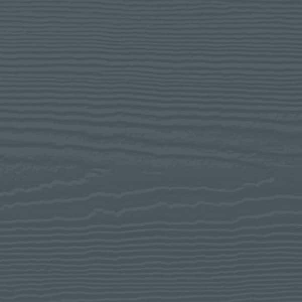 Hardie Plank HZ5 8.25 in. x 144 in. Statement Collection Evening Blue Cedarmill Fiber Cement Lap Siding