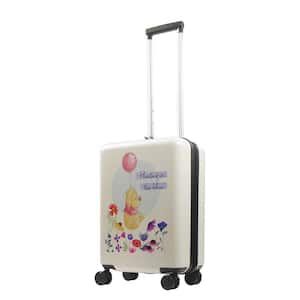 Disney Winnie The Pooh 22 .5 in. Carry-On Luggage Suitcase White