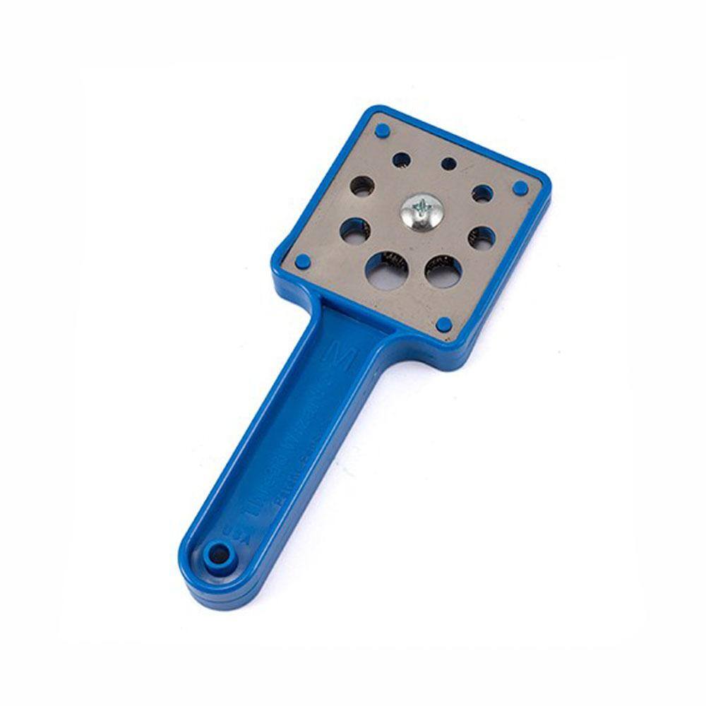 UPC 866853000112 product image for THREAD WIZARD Blue Metal Hand Held Bolt Thread Cleaner Tool | upcitemdb.com