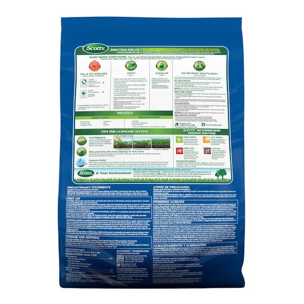 Scotts - Turf Builder 40.05 lbs. 15,000 sq. ft. Halts Crabgrass Preventer with Lawn Fertilizer