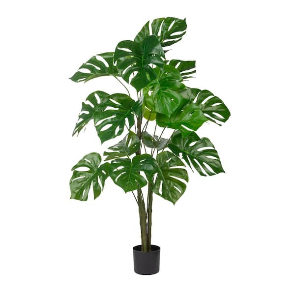 NATURAE DECOR Artificial 47 in. Monstera Indoor and Outdoor Plants