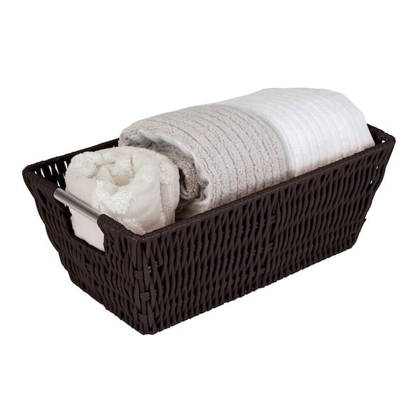 Found & Fable Round Rattan Storage Basket, Small, Natural Sold by at Home