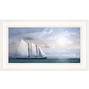 Adventure On The Seas by Unknown 1 Piece Framed Graphic Print Nature Art Print 12 in. x 21 in. .