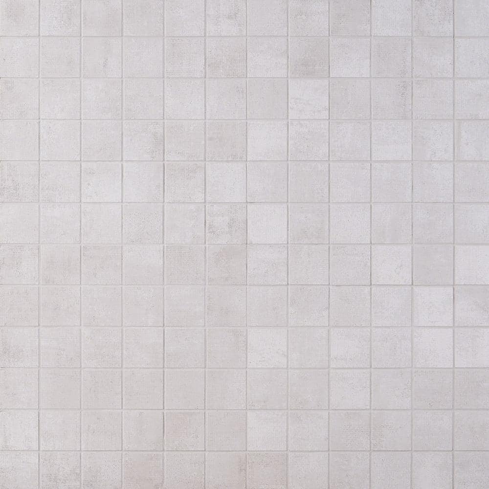 Marken Light Gray 4 in. x 0.31 in. Matte Porcelain Mosaic Tile Sample price history on PriceWatchPro