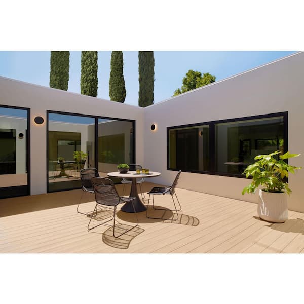 TimberTech Advanced PVC Vintage 5/4 in. x 6 in. x 12 ft. Grooved