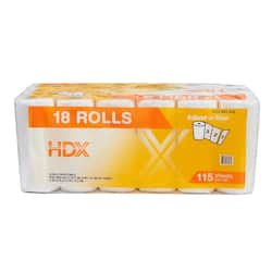 HDX Adjust-A-Size Strong Absorbent Paper Towel Roll (18 Rolls Per Bundle)