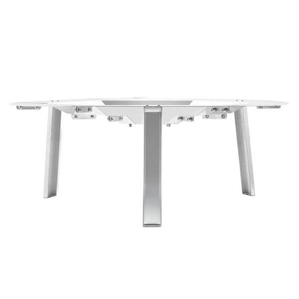 SVOPES Fire Pit Heat Shield, 27 in. Round Heat Reflector for Wood Burning Fire Pit, Removable Cover for Outdoor Camping