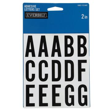 3 in. Self-Adhesive Vinyl Number Set