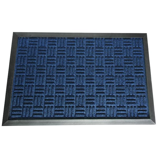 Dean 3' x 5' Indoor/Outdoor Black Carpet Door Mat/Rug